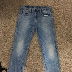 Mens slim straight American eagle jeans